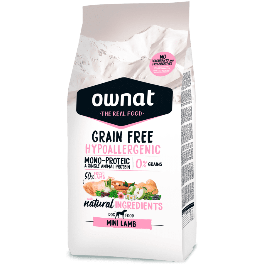 Ownat Gf Hypo Mini Lamb (Dog) 3 Kg
