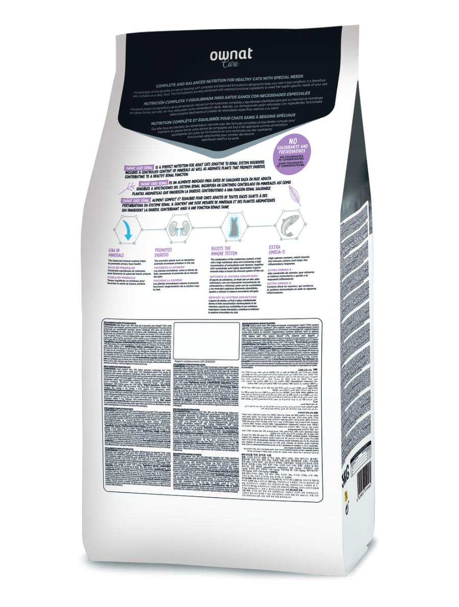Ownat Care Renal (Cat) 3 Kg - Imagen 2