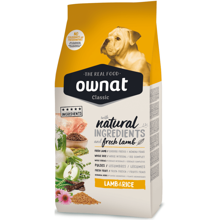Ownat Classic Lamb&Rice (Dog) 20 Kg