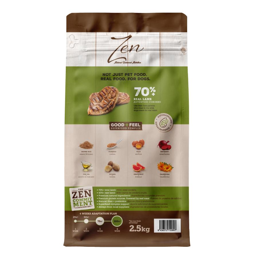 Zen Low Grain | Adult Lamb 2,5Kg - Imagen 2