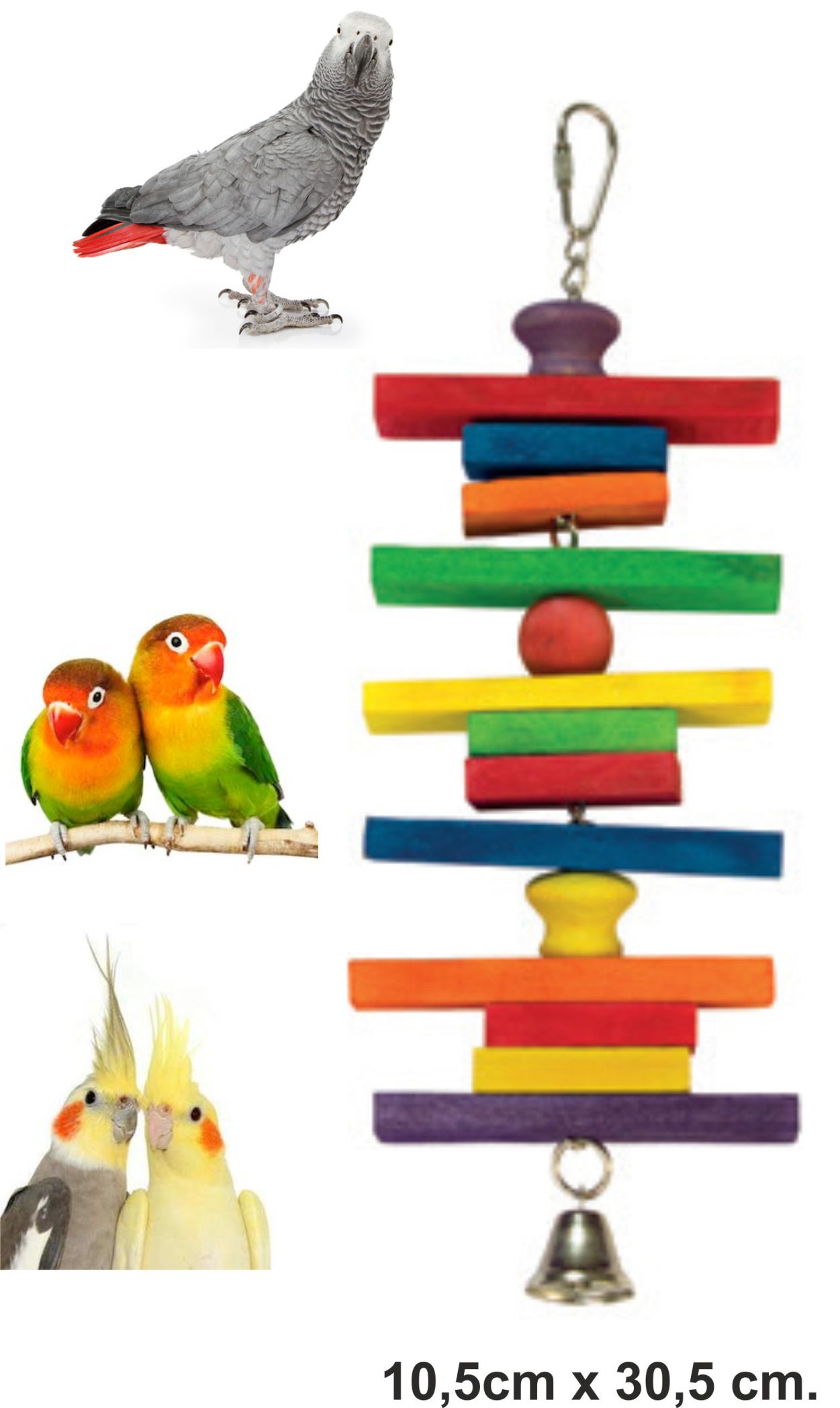 MADERAS DE COLORES Y CAMPANA - Imagen 2