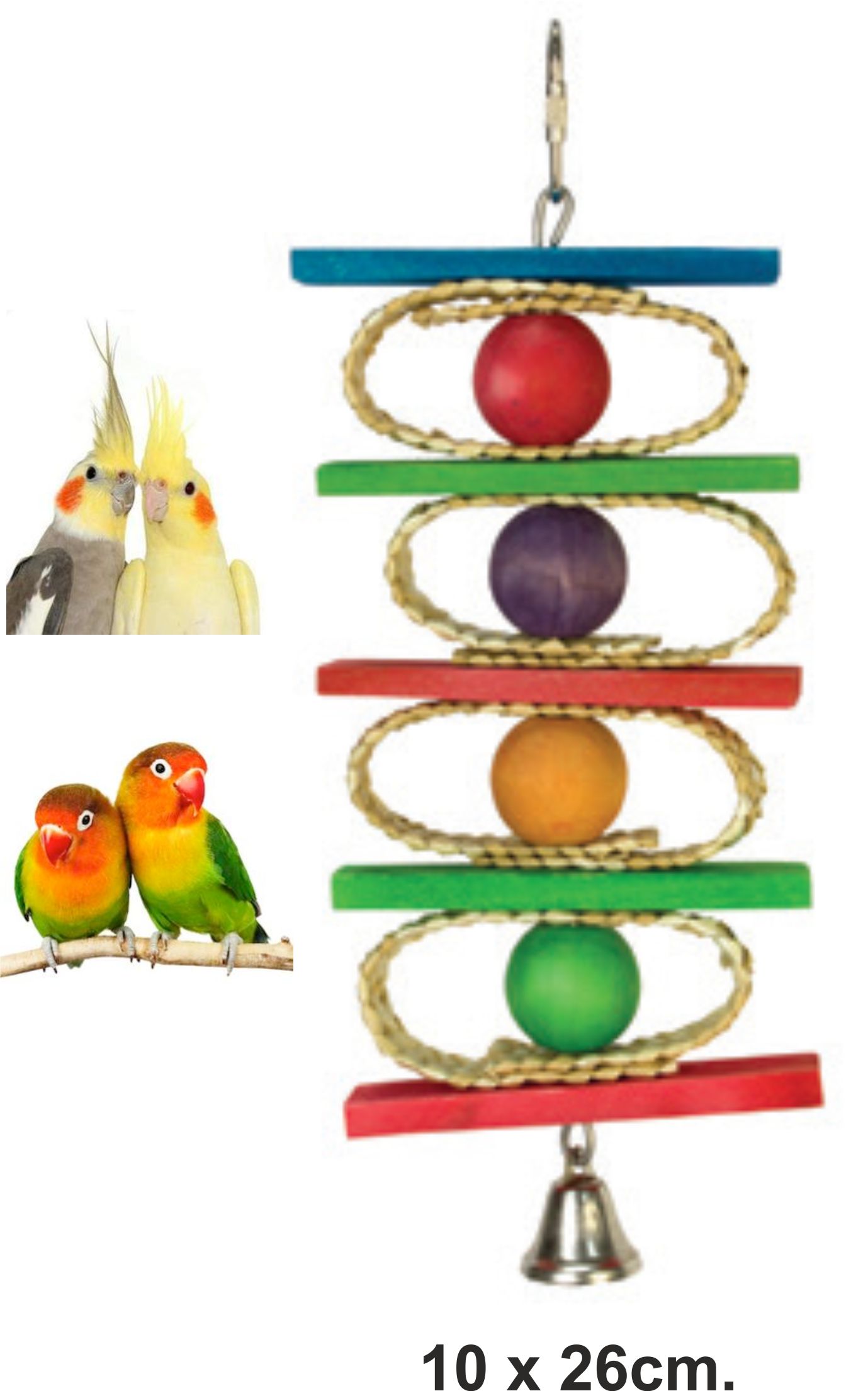 AROS BOLAS DE COLORES Y CAMPANA - Imagen 2