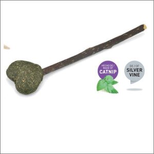 JUGUETE PALO CON CORAZON CATNIP