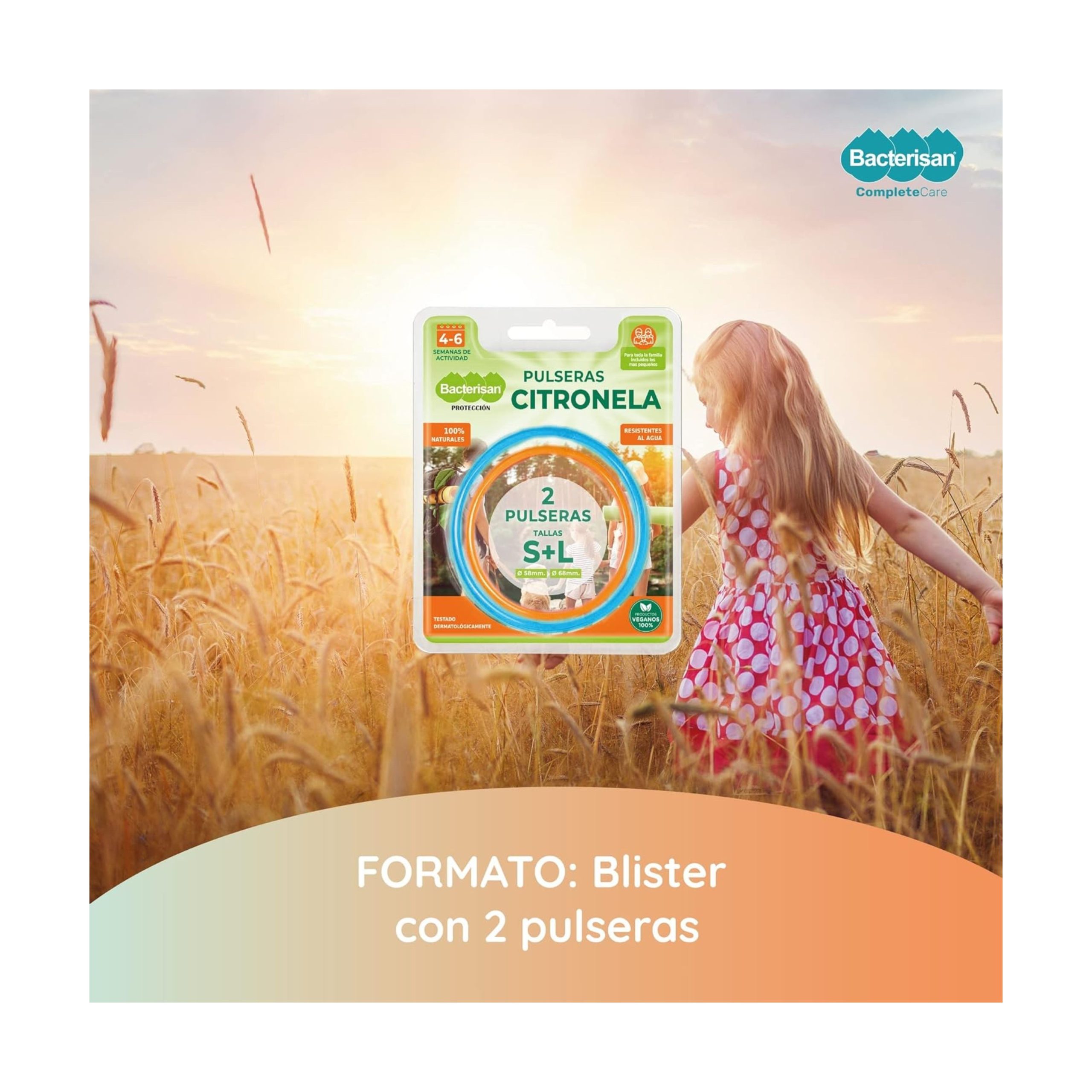 BACTERISAN PULSERAS CITRONELA 2 UDS. - Imagen 6