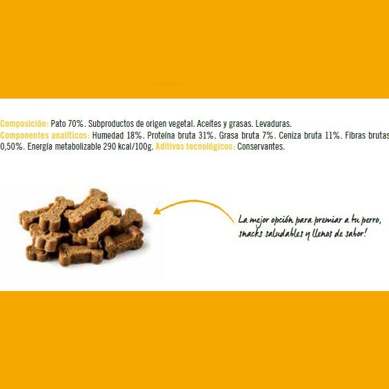 SNACK SENSITIVE PATO 150gr.Optima Nova - Imagen 3