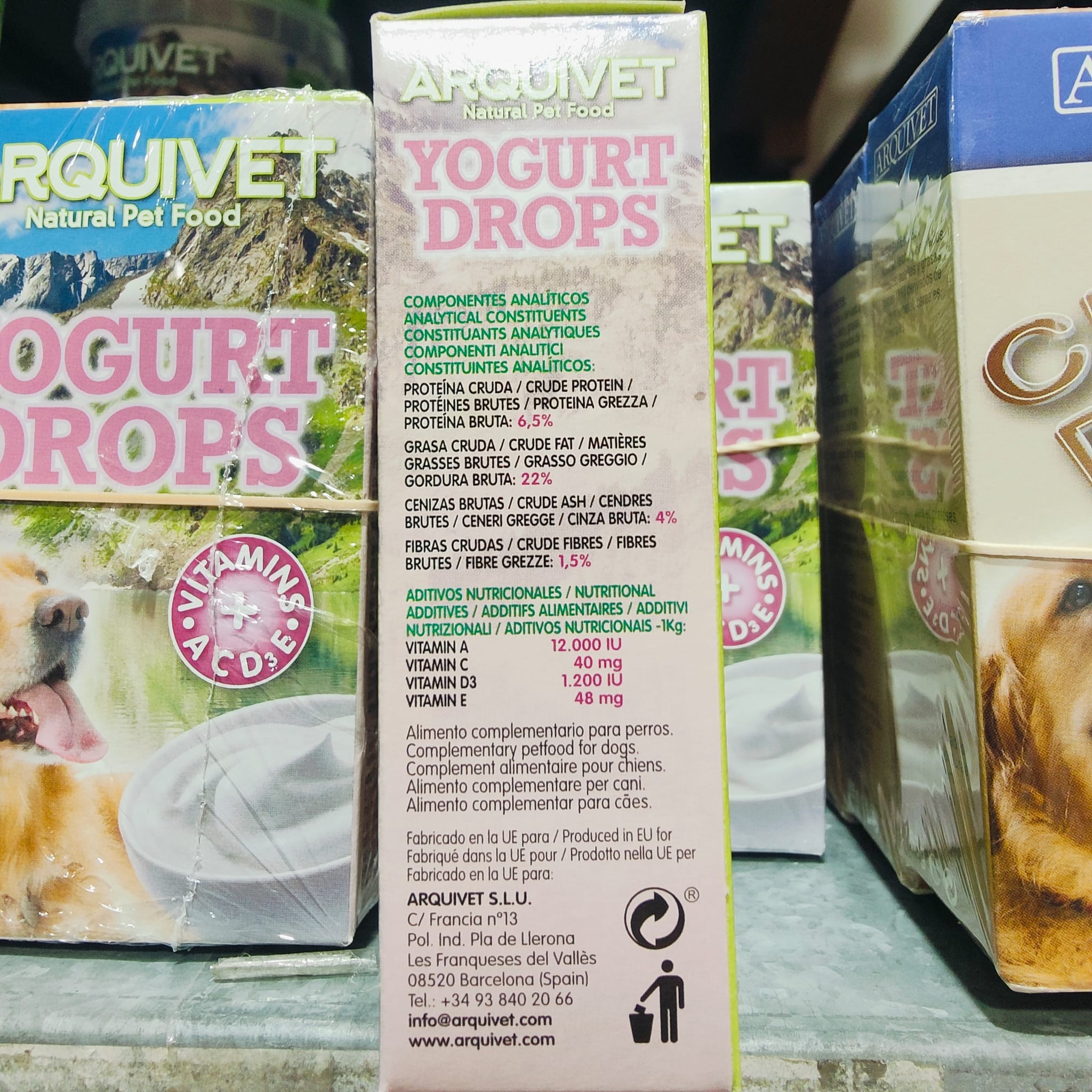 YOGURT DROPS 65 gr. Perros - Imagen 3