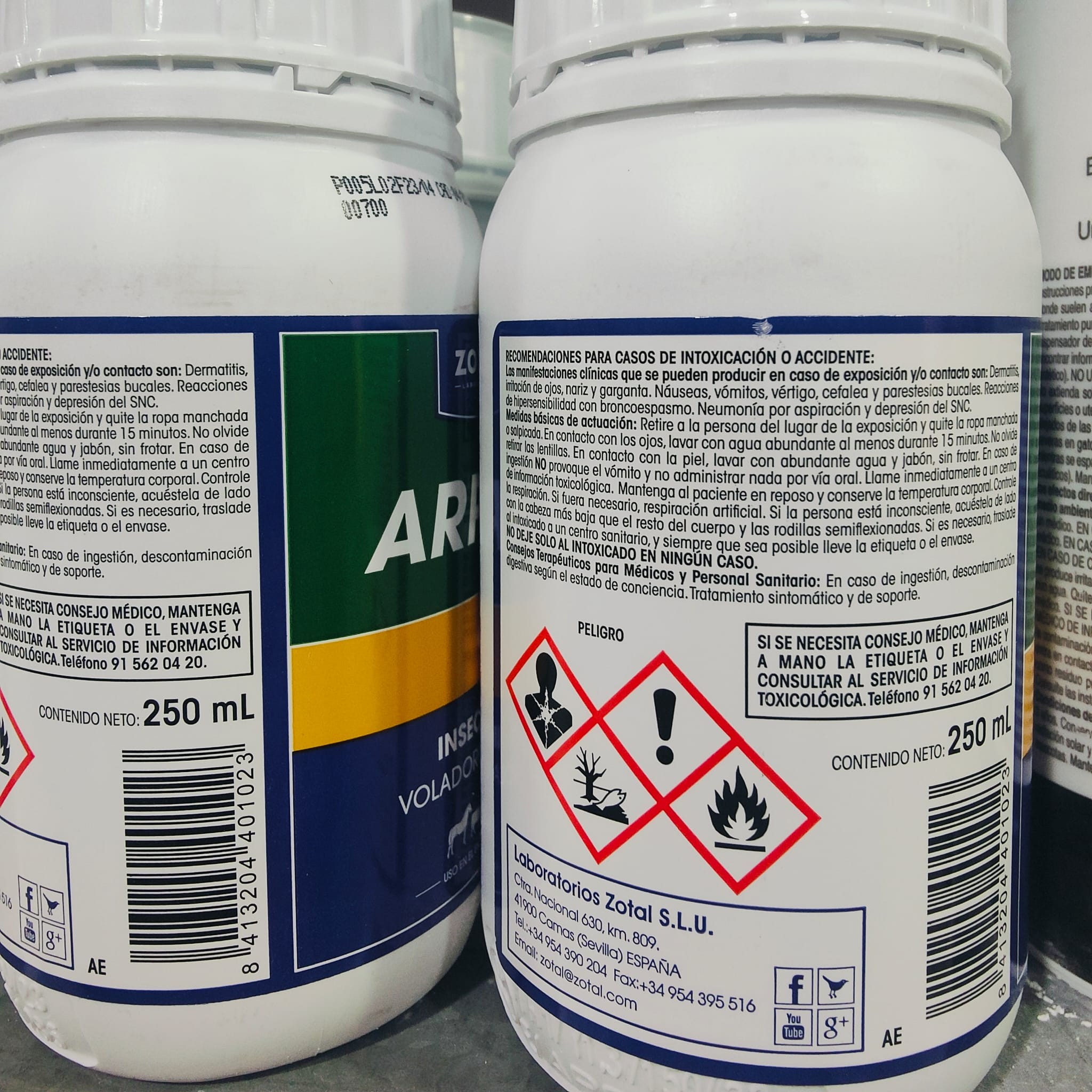ARPON G Insecticida 250 ml. - Imagen 5