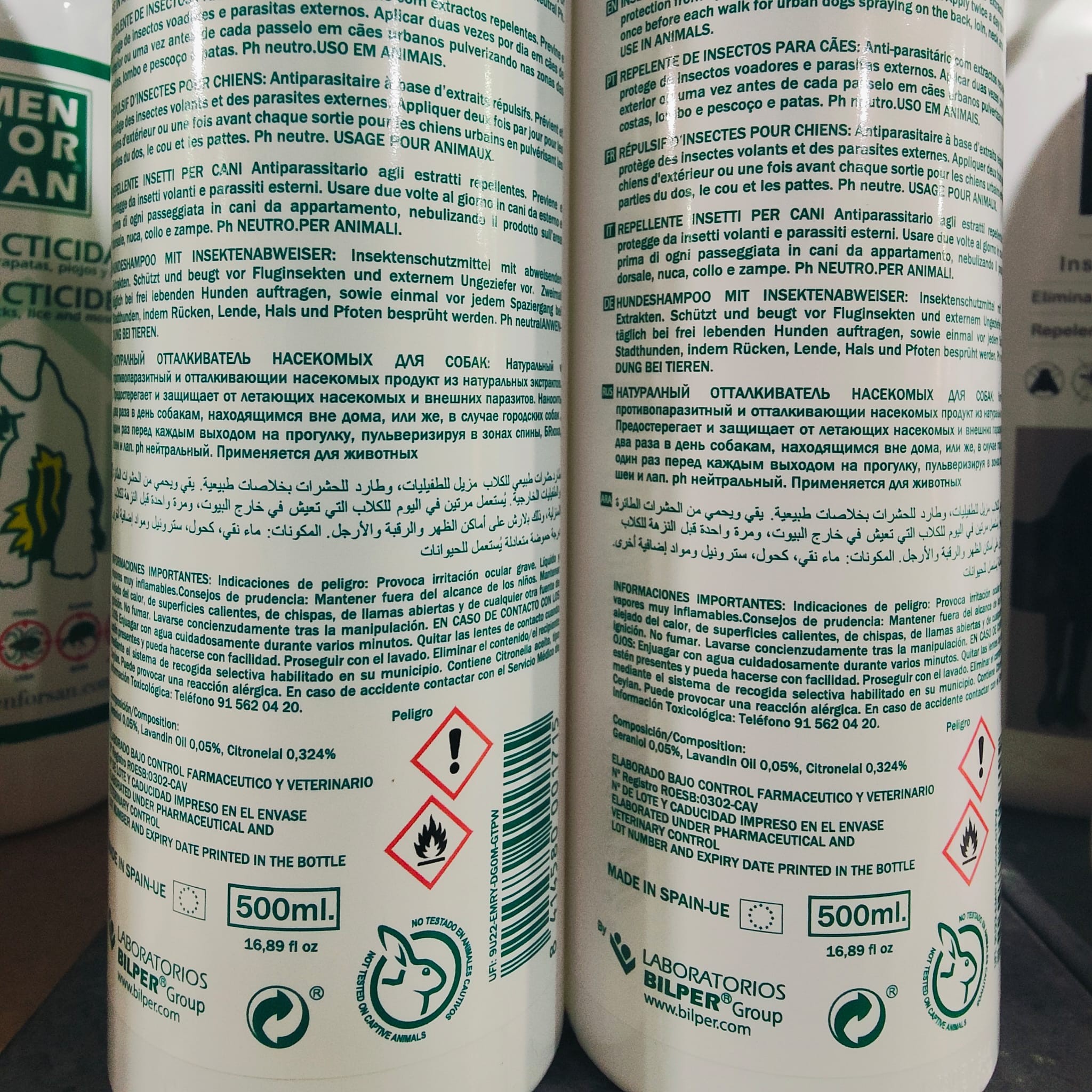 MENFORSAN REPELENTE NATURAL CON CITRONELA 500 ML. - Imagen 6