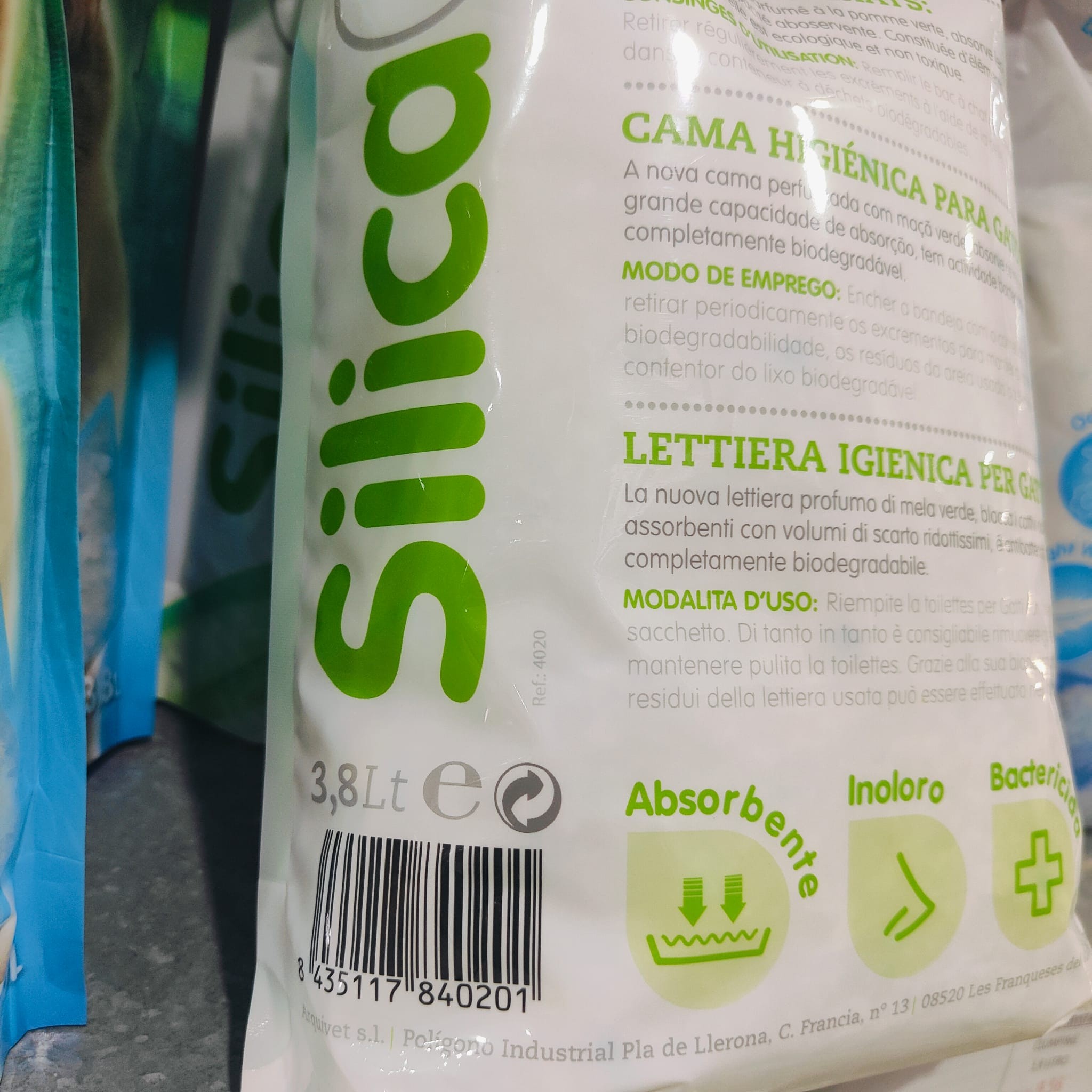 PERLITAS ARQUICRYSTAL 3,8 LTS.MANZANA VERDE - Imagen 5