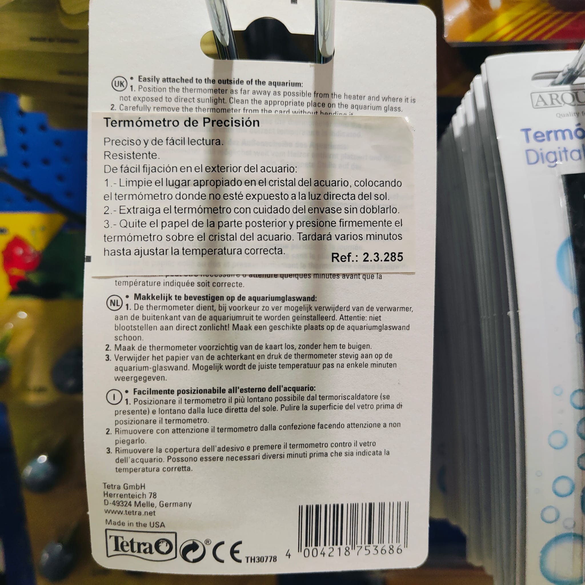 TERMOMETRO TETRATEC TH35 - Imagen 2