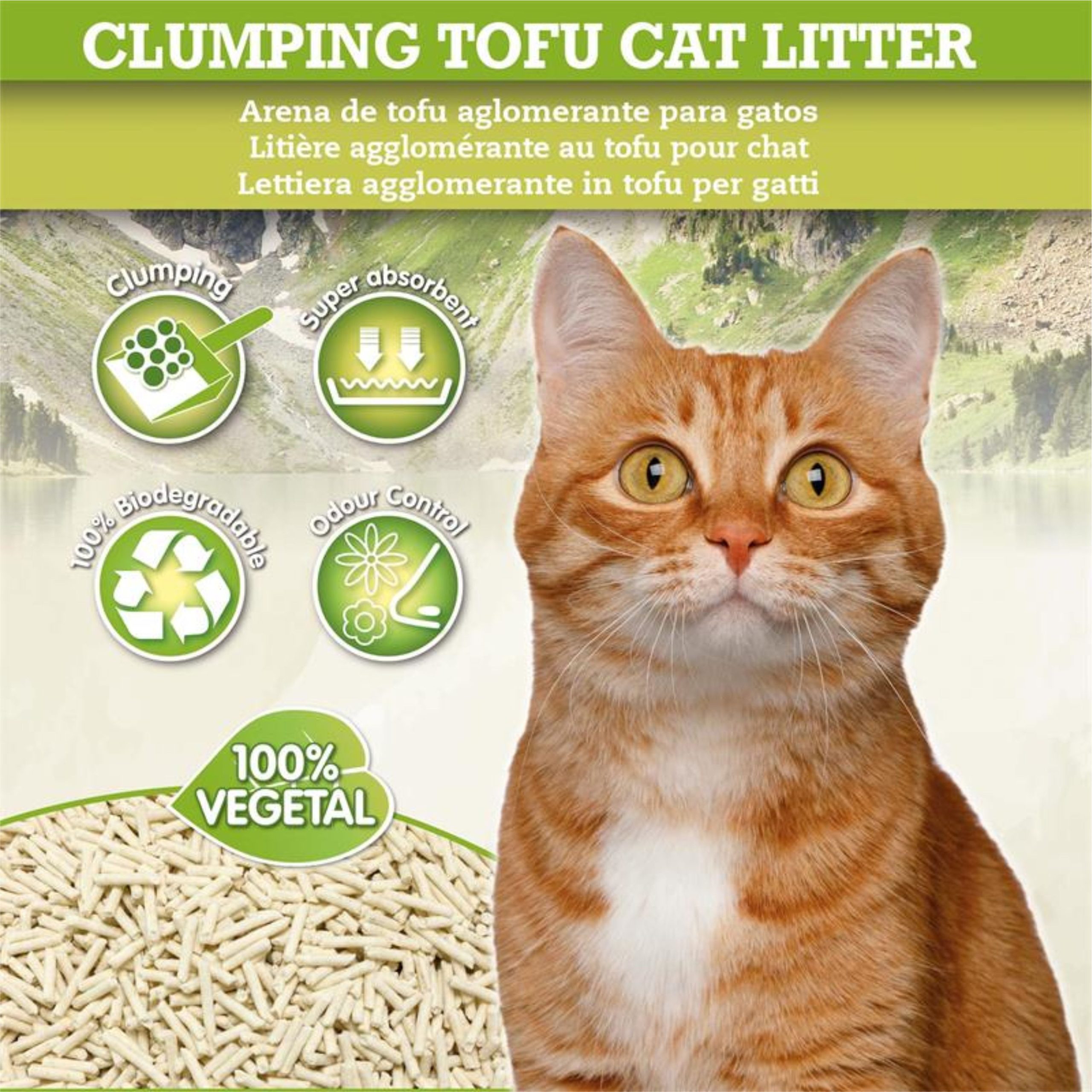 TOFU CAT LITTER 18 LT - Imagen 3