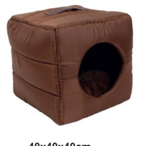 CAPILLA BROWN HUELLA 40x40x40cm. ***