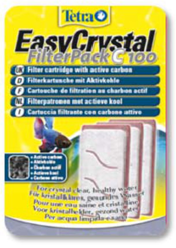 TETRA EASY CRYSTAL 100 CARBON ACTIVO