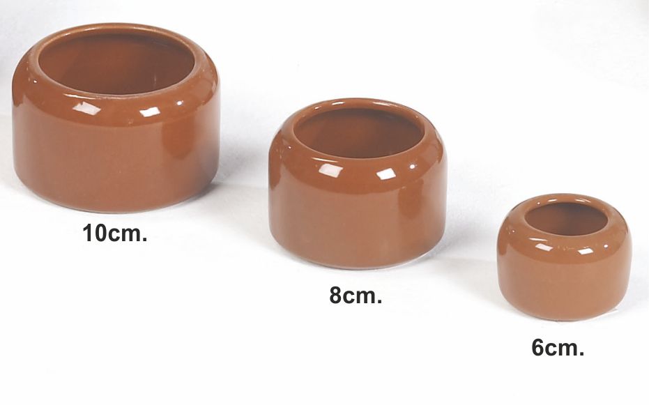 COMEDERO CERAMICA 9.5CM.X 6CM.H