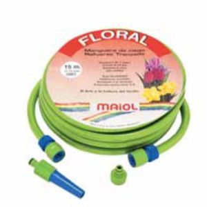 MANGUERA FLORAL 10 MTS.+KIT