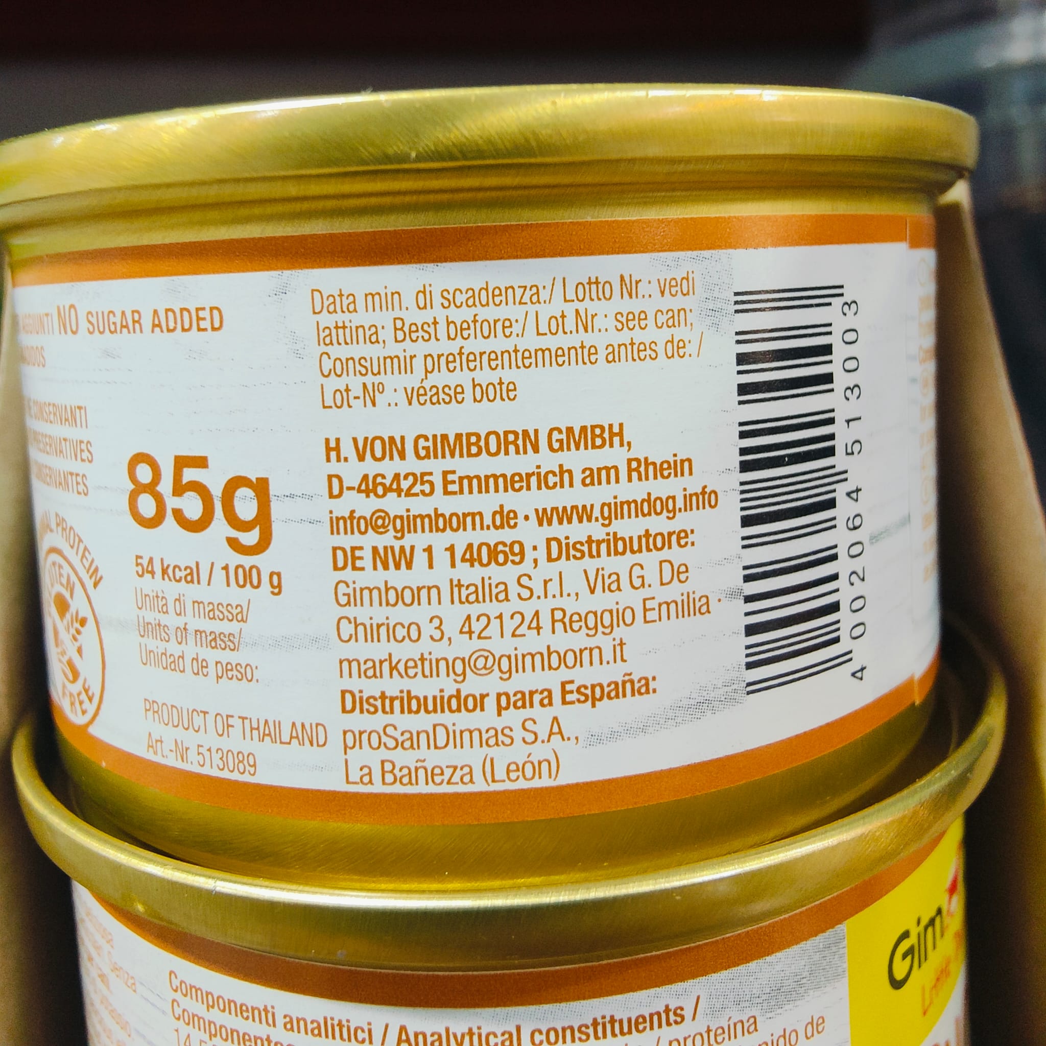 LATA GIMDOG Pure Delight Pollo, 85gr. - Imagen 2